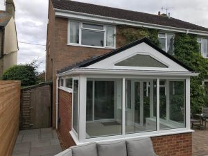 completed conservatory cheddington
