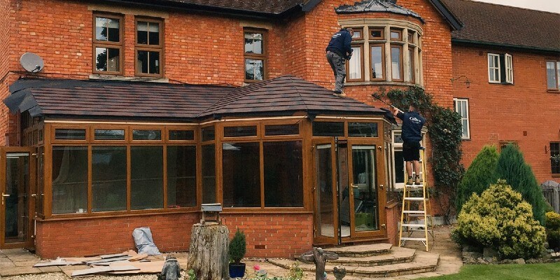 Fitting Tiled Roof