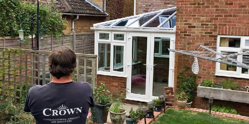 crown employee with conservatory