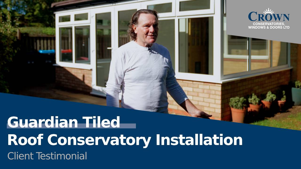 Full Build Guardian Roof Conservatory Project