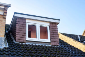 newly fitted window on roof