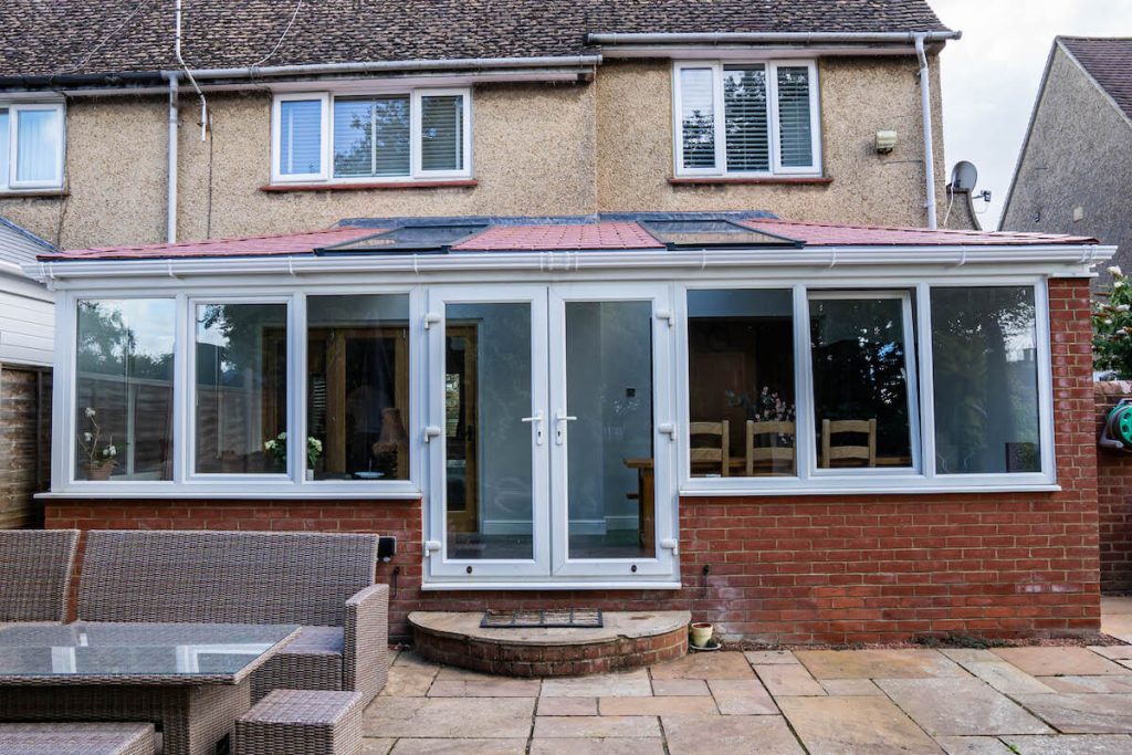 tiled roof conservatory