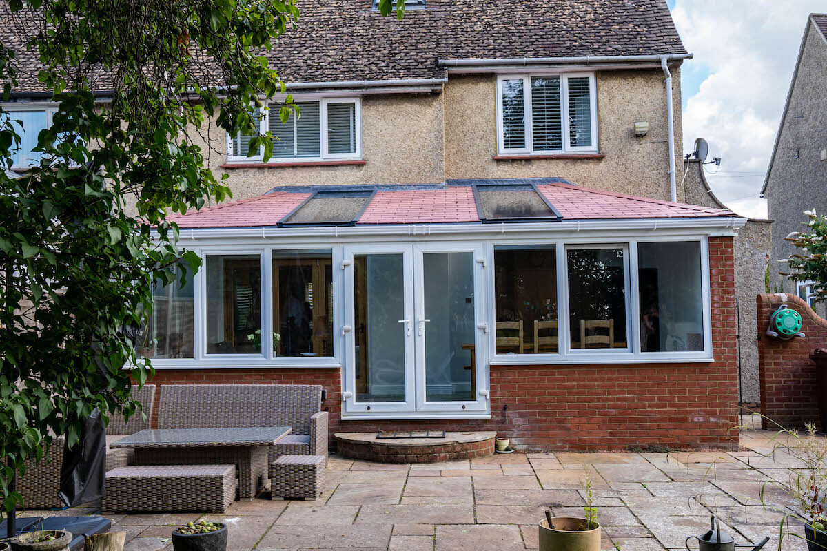 tiled roof conservatory