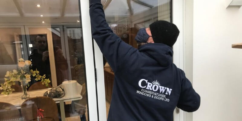 crown team member working