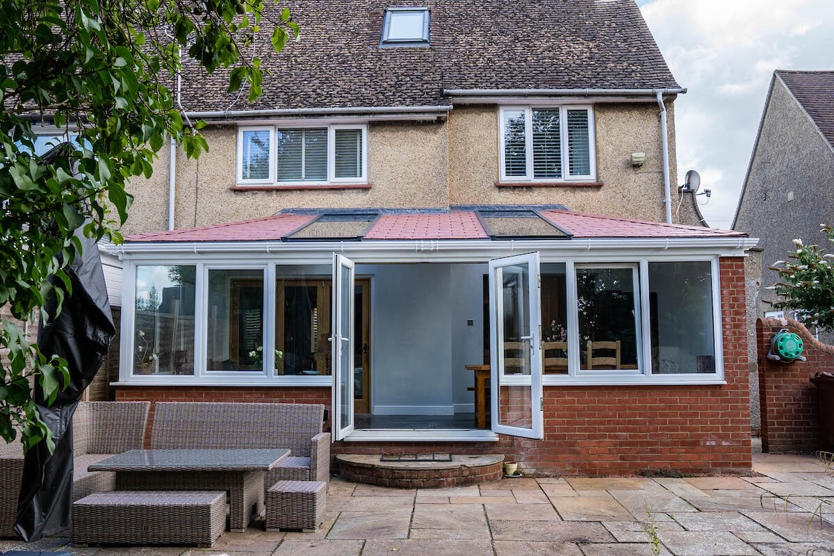 tiled roof conservatory