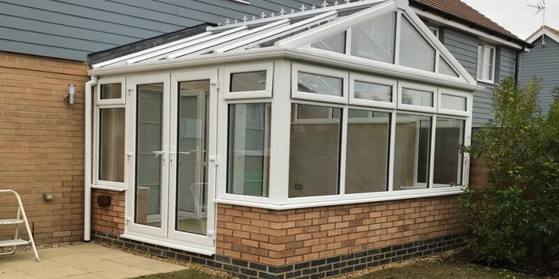 glazing on conservatory