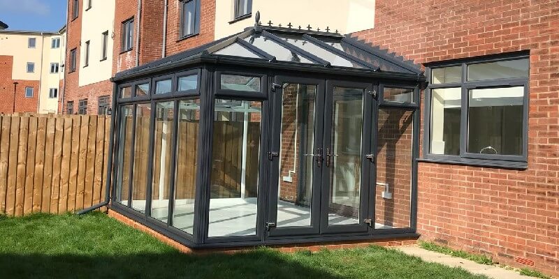grey conservatory
