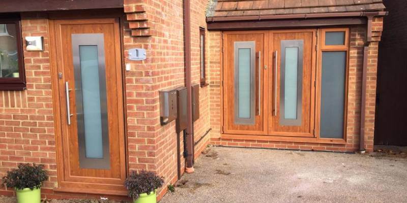 wood finish composite doors 1
