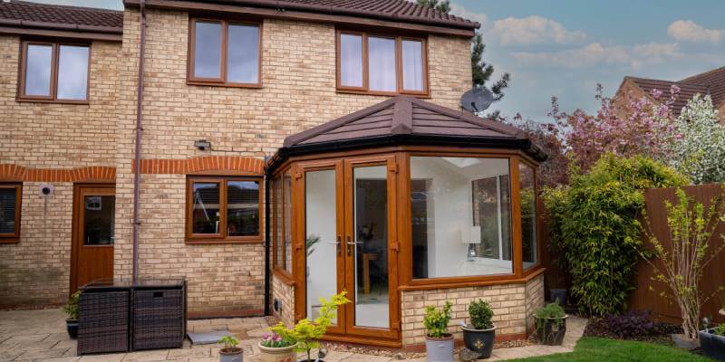 hexagonal conservatory