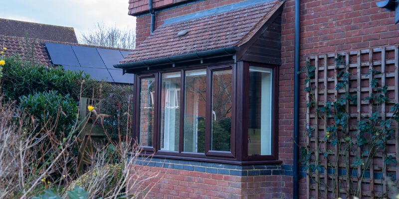 Brown window