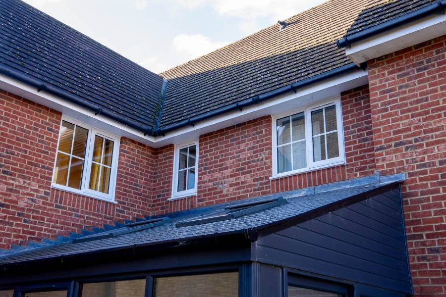 UPVC window installation
