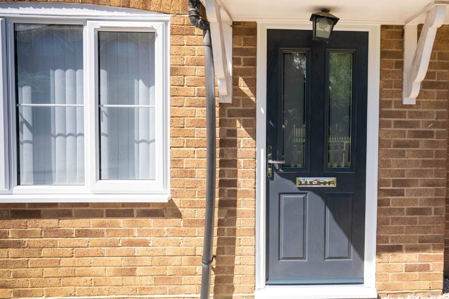 Composite front door
