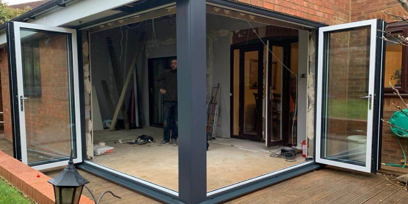 What Are Bifold Doors? 4 installation-bifold