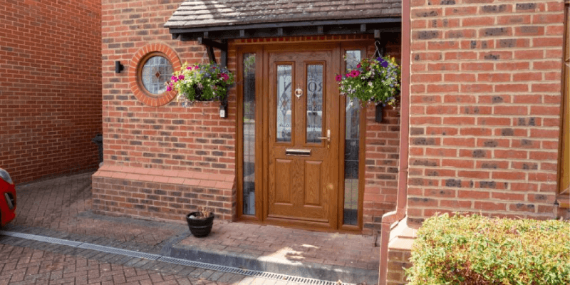 Front Door Ideas: How To Customise Your Entrance 4 Brown front door installed by Crown Windows