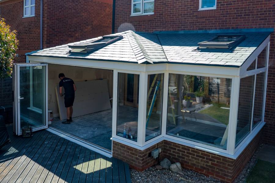 Guardian roof conservatory
