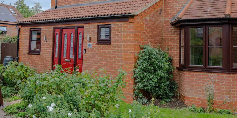 Front Door Ideas: How To Customise Your Entrance 7 Modern front door design installed by Crown Windows